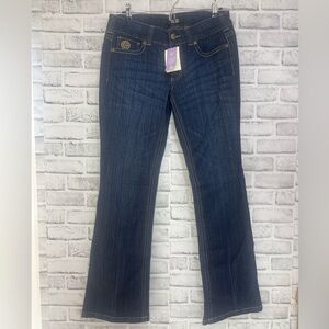 Touch by Alyssa Milano Chicago Cubs Bootcut Low Rise Jeans NWT 29